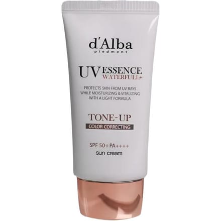d'Alba Tone-Up Zonnebrandcrème 50ml(ROZE,GROEN) PINK