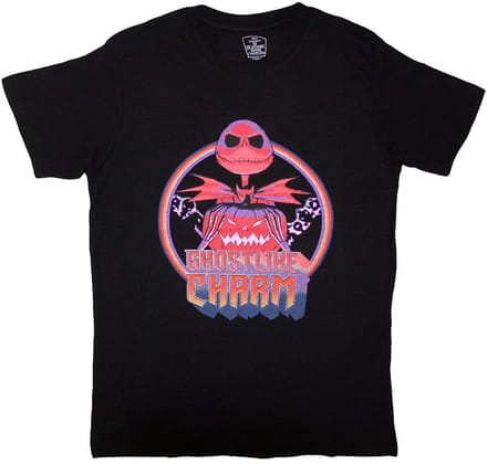 Disney The Nightmare Before Christmas - Ghostlike Charm Heren Tshirt - L - Zwart