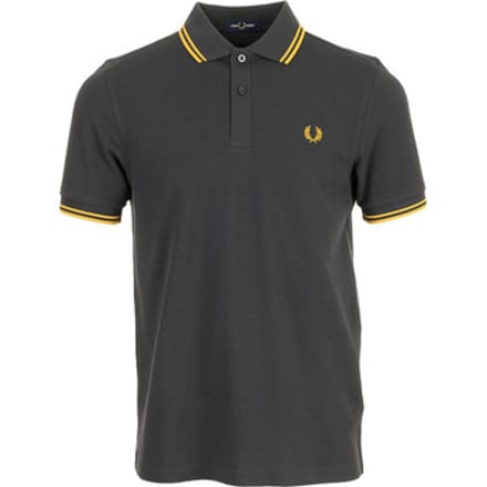 Fred Perry Twin tipped polo - anchor grey golden
