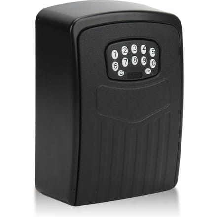Boîte à clés intelligente Mot de passe dynamique Bluetooth APP Télécommande Haute sécurité IPx5 Étanche pour le stockage de clés black