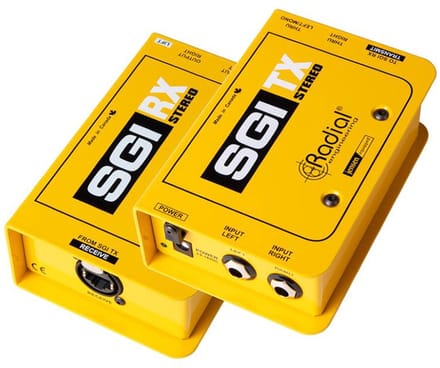 Radial SGI Stereo TX/RX instrument line driver systeem