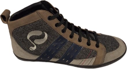 QUICK-HALFHOGE SNEAKER-BASKET-CARBON/GREY-SIZE 42