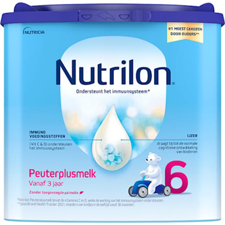 Nutrilon 6 Peuterplusmelk – Flesvoeding Vanaf 3 Jaar – 400g