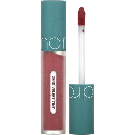 rom&nd, zero velvet tint, 25 nerd pink, 5,5g blue