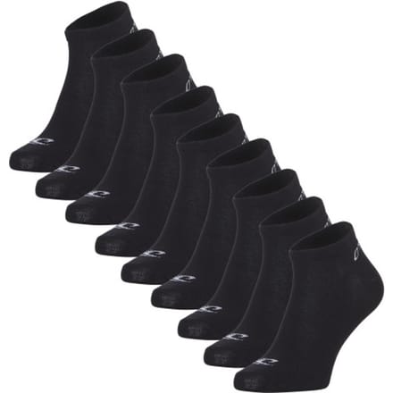 O'Neill Heren / Dames Sneakersokken 9-Pack Zwart - Maat 43-46