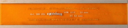 LETTERSJABLOON ROTRING 1.6MM 300016G DIN1451