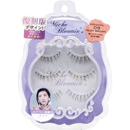 Miche Bloomin' - Eyelash Original Line 09 Nudie Brown 3 pairs