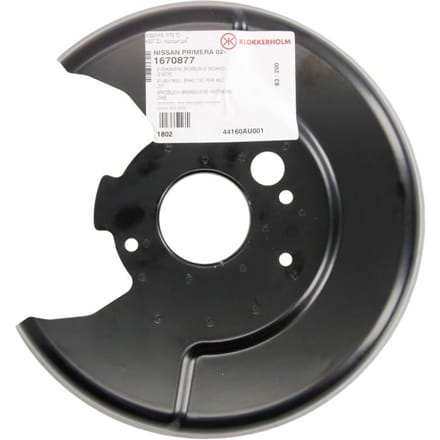 Dekplaat, remschijf BLIC 6508-03-1670877K links