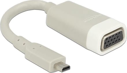 DeLOCK Micro HDMI naar VGA adapter - compact - 0,15 meter