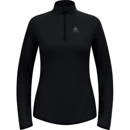 Odlo Zeroweight Warm Mid Layer 1/2 Zip Hardloopshirt Dames