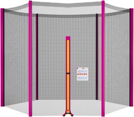 Vervangend Veiligheidsnet Trampoline voor Ronde Trampolines 2,44 m - Alleen Net