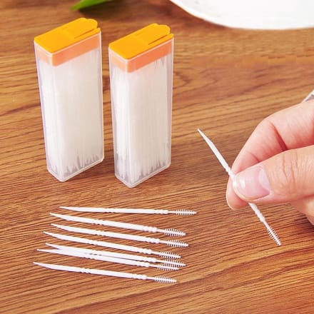 2 Brush in 1 | Tooth Pick | 200stuks | Tandenstokers | Brush Pick |
