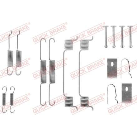 Toebehorenset, remschoenen QUICK BRAKE 105-0605