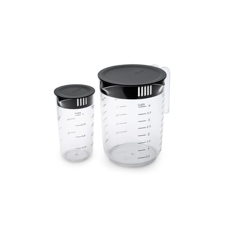 Brabantia Tasty+ Maatbeker set 2-delig - Dark Grey