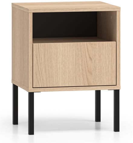 Selsey Barnee – Nachtkastje met lade – 40 cm – Eiken