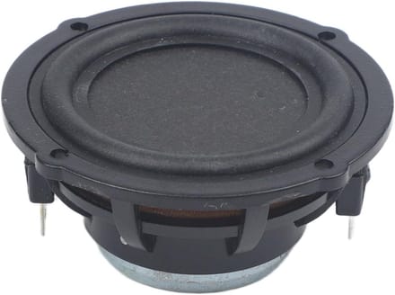 Full Range Speaker - Hifi Component - Muziek Luisteren - BMR Technologie - 52mm - Zwart