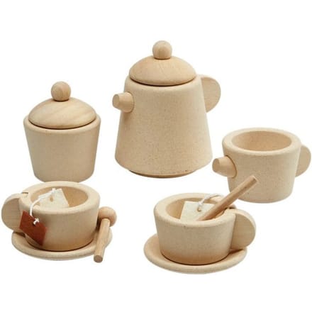 Plan Toys theeservies naturel 2jr+