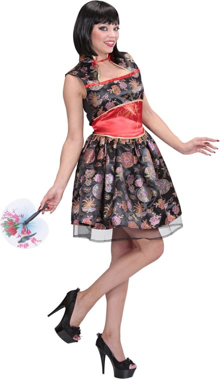 Chinese jurk voor vrouwen - Verkleedkleding - Large