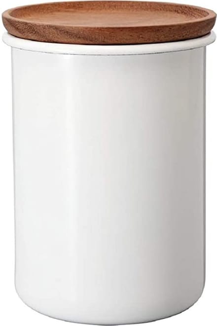 Hario Bona Tea & Coffee Canister Olijfhout - 800 ml - Voorraadbus