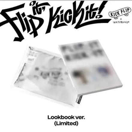 KICK FLIP - [RETOURNE-LE, COUP DE PIED !] 1er Mini Album Édition LIMITÉE Version LOOKBOOK LOOKBOOK