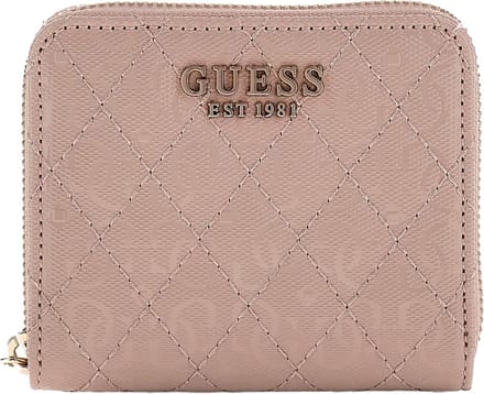 Guess Yarmilla SLG Small Zip Around Dames Portemonnee - Taupe - One Size