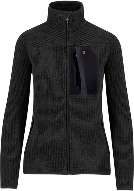 Karpos Rocchetta Evo Fleece Met Volledige Rits Zwart S Vrouw