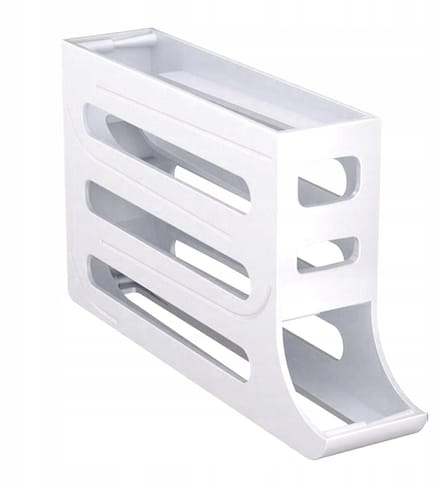 Azaris - Automatische Eierdispenser voor Koelkast - Eierrek voor 30 Eieren - 4 Lagen - Eierhouder Organizer