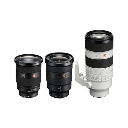 Sony SEL 16-35mm GM2 + SEL 24-70mm GM2 + SEL 70-200mm GM2