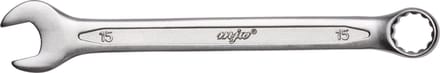 MJW - Ringsleutel - 15 mm - Ergonomische Handgreep - DIN 3113 Norm