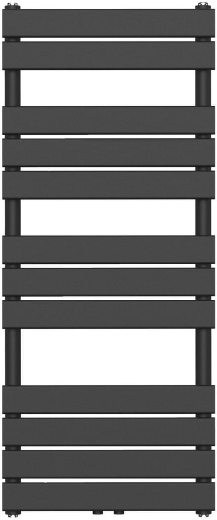 BELRAD Badkamer radiator 1200x500mm - Zwart - Middenaansluiting - 593W