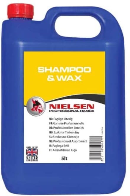 NIELSEN | Auto shampoo & wax in 1 | 5L | super geconcentreerd | high shine | high foam