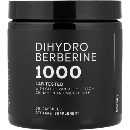 Toniiq, Dehydroberberine 1000, 60 Capsules