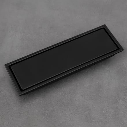 Seart Group - Lijnafvoer - 110x300 mm - Zwart - Modern en Duurzaam