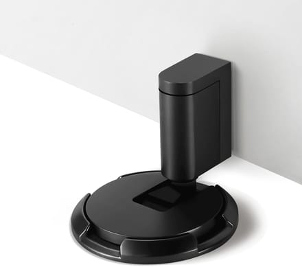Deurstopper Set - Deurhouders - Deuren Beschermen - Verstelbare Hoogte - 3 Stuks - Mat Zwart