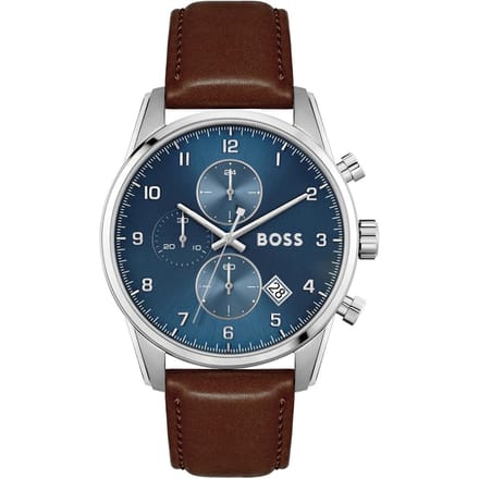 Hugo Boss 1513940 Herenhorloge 44 bruin