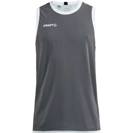 Craft Progress Reversible Basket Singlet M 1911109 - Black/White - XXL