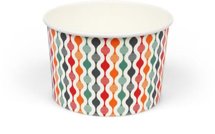 IJsbakjes 100 ml (4 oz), karton 50 stuks ( geschikt voor dot-cake )