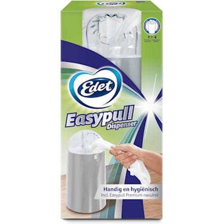 Edet Easypull Dispenser Metallic