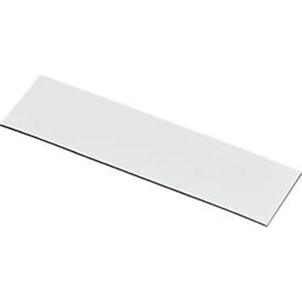 Magnetische magazijnkaartjes, wit, 25 x 100 mm,