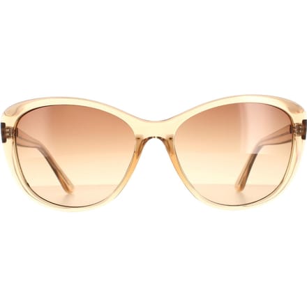 Calvin Klein zonnebril CK19560S 270 Crystal Beige Brown Gradiënt