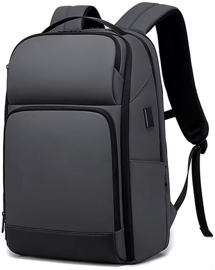Uitbreidbare Laptop Rugzak 15.6 inch - 26L tot 40L - Waterafstotend - USB Aansluiting