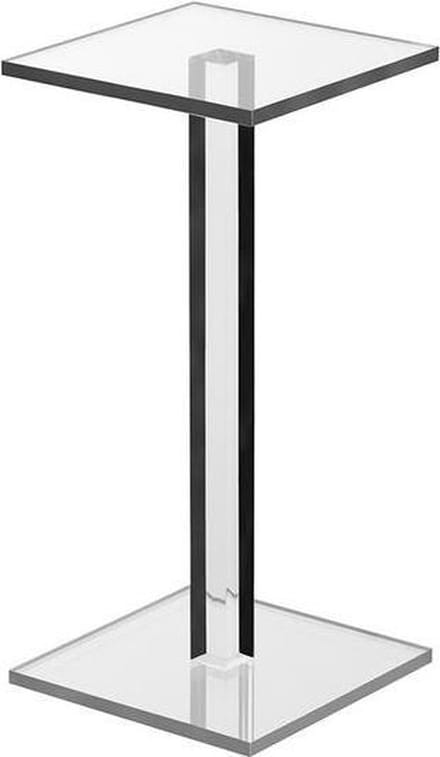 Standaard presentatie sokkel acryl - 210 mm