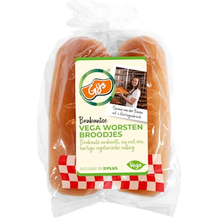 Vega worstenbroodjes