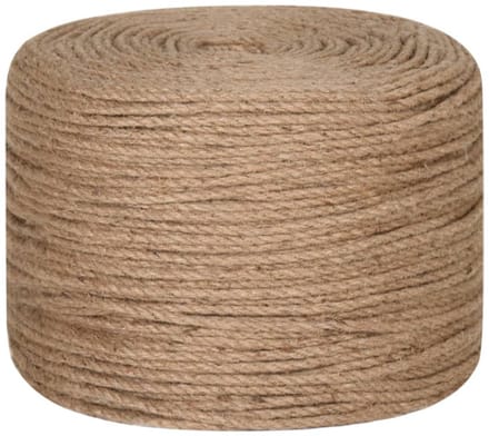 Touw 100 m lang 4 mm dik jute