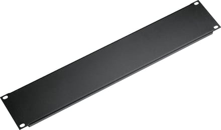 Konig & Meyer 49412 2U 19 inch blindpaneel (u-profiel)