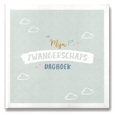 Maan Amsterdam Zwangerschapsdagboek - Mint - Unisex