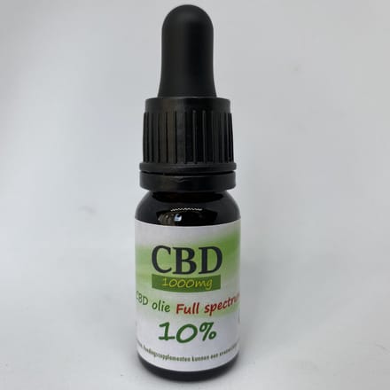 Cbd-x - CBD-olie Full Spectrum 10% | Absolute Topkwaliteit | 10ml