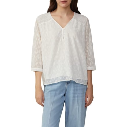 s.Oliver  Blouses Offwhite Taglia: 34 | Maglie a manica lunga Outlet | Donna | Bianco