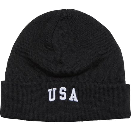 Mister Tee - USA Beanie Muts - Zwart