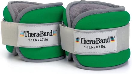 Thera-Band enkel & pols gewichtsmanchetten - groen